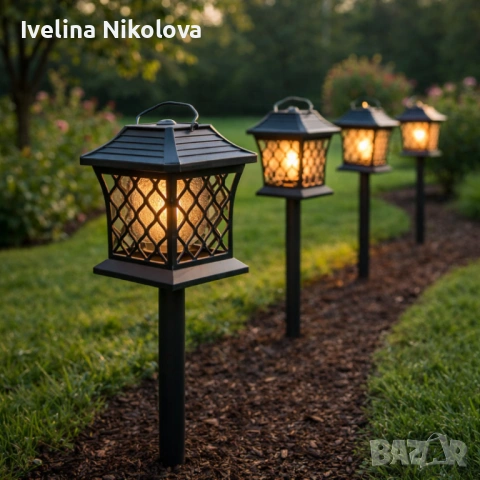 Многофункционална градинска соларна лампа XF-1012А - осветление и защита от насекоми, снимка 3 - Друга електроника - 53856095