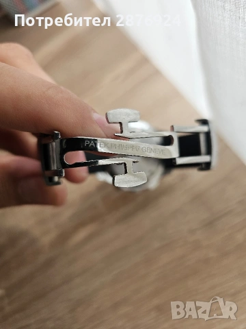 Луксозен часовник Patek Philippe Aquanaut Chronograph отлично състояние, снимка 6 - Мъжки - 53928044