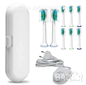 ЗАРЯДНО, ГЛАВИ, КАЛЪФ ЗА ЕЛ. ЧЕТКА ЗА ЗЪБИ PHILIPS SONICARE.НАКРАЙНИЦИ ЗАХРАНВАНЕ ФИЛИПС СОНИКЕЪР, снимка 13 - Други - 51236107