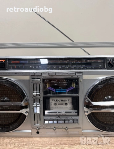 🔈Ретро радиокасетофон SHARP GF- 9000 - Boombox🔈, снимка 3 - Радиокасетофони, транзистори - 54217047