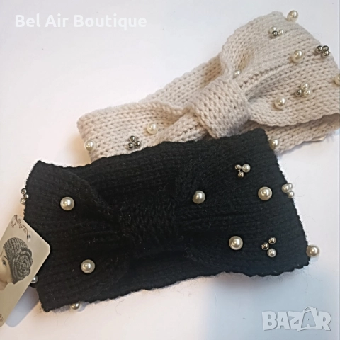 Лента за глава, зимни ленти за глава, снимка 5 - Шапки - 52213641