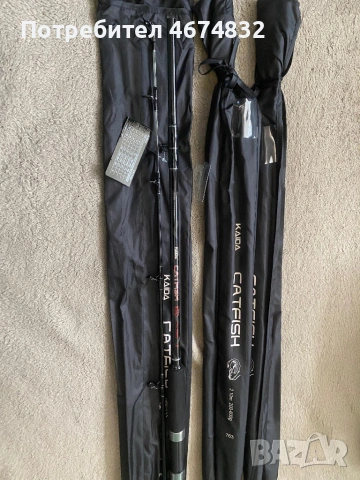 Въдици kaida catfish 2.10 3 броя акция 300-600, снимка 3 - Въдици - 53914528