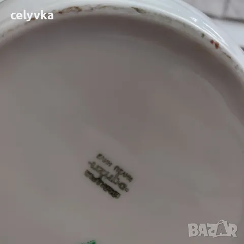 Порцеланов чайник „Диамант“ Разград, снимка 3 - Сервизи - 50089536