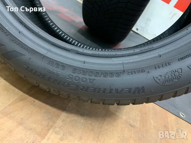 225 50 18, Всесезонни гуми, Bridgestone WeatherControlA005, 2 броя, снимка 7 - Гуми и джанти - 47176296