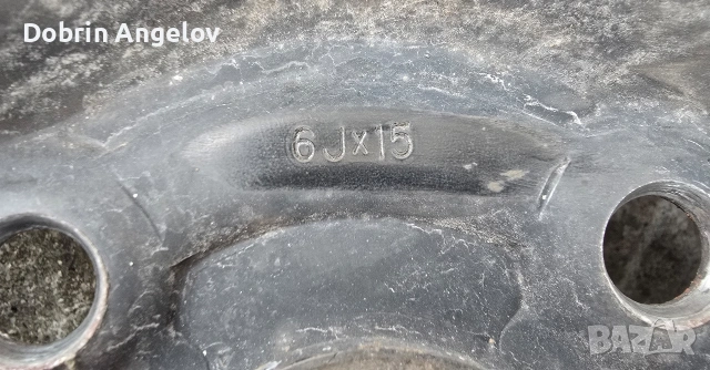 Джанти 15 цола за Chevrolet, Opel, Daewoo + тасове, снимка 2 - Гуми и джанти - 54169531