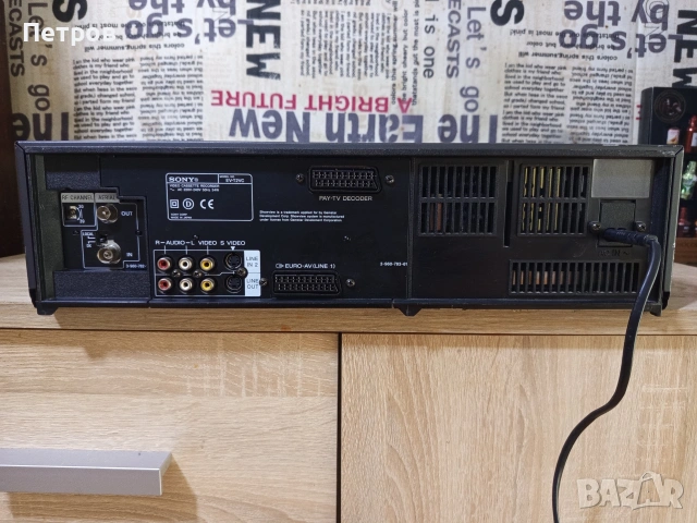 Комбиниран Видео Рекордер "SONY" EV-T2 (Hi -Fi Stereo), снимка 11 - Плейъри, домашно кино, прожектори - 53393261
