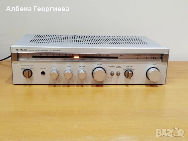 Ресийвър стерео HITACHI 2010  AM/FM -JAPAN - 125W, снимка 3 - Ресийвъри, усилватели, смесителни пултове - 52693160