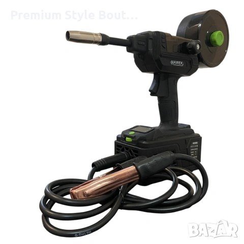Инверторен телоподаващ апарат без газ Hawek 400A – професионално заваряване с една ръка, снимка 3 - Други инструменти - 53644464