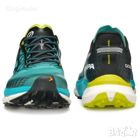 Обувки за планинско бягане Scarpa Golden Gate 2 ATR - azure/lime, снимка 5 - Спортни обувки - 53878112