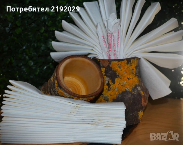 САЛФЕТНИЦИ от натурално дърво, снимка 3 - Аксесоари за кухня - 51412911