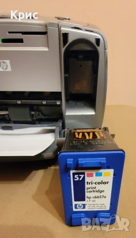 HP photosmart 245 printer за снимки, снимка 5 - Принтери, копири, скенери - 52816383