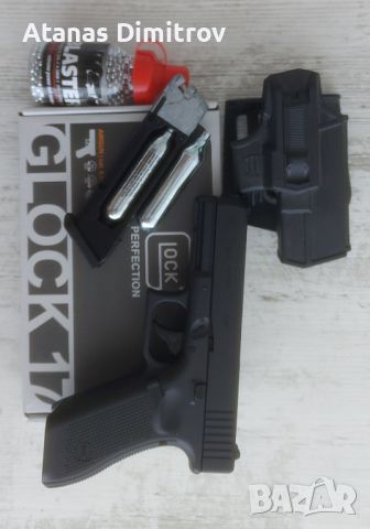 Glock 17 gen 5 co2, снимка 1 - Въздушно оръжие - 45431890