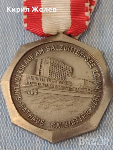 Стар медал SALZGITTER 1971г. перфектно състояние за КОЛЕКЦИЯ ДЕКОРАЦИЯ 42315, снимка 2 - Антикварни и старинни предмети - 46670331