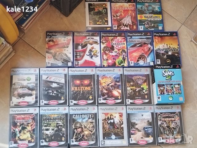 Плейстейшън 2. Sony Playstation 2. Тв. Игра. Комплект. Джойстици. Мемори карта. Оригинални игри! , снимка 3 - PlayStation конзоли - 46600848