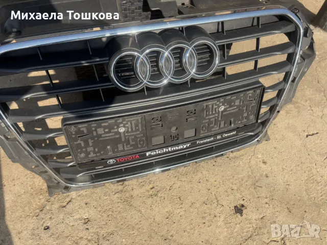 Централна / предна решетка за Ауди / Audi A3 2012-2016, снимка 4 - Аксесоари и консумативи - 49113148