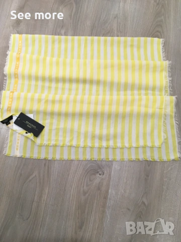 Max Mara Weekend set шалове памук и коприна, снимка 5 - Шалове - 53934965