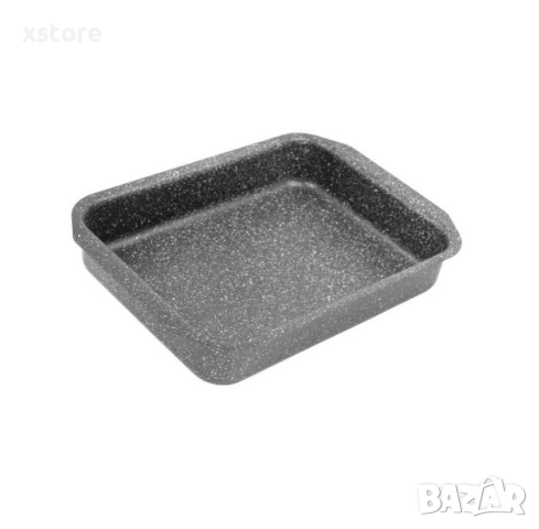 Тава за печене с мраморно незалепващо покритив, 35x24,5x5,5 см, снимка 9 - Съдове за готвене - 52794166