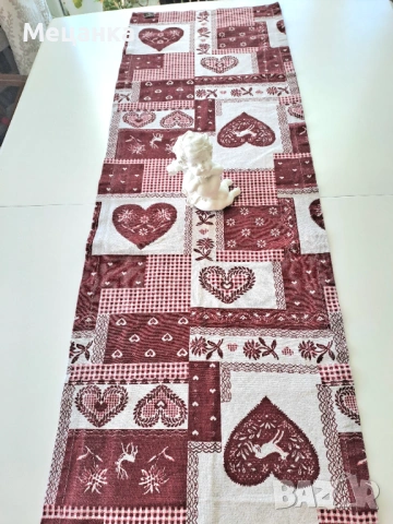 Покривка, възглавничка и тишлайфер, снимка 4 - Възглавници - 53680151