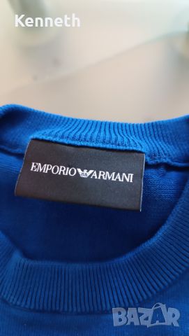 мъжки пуловер emporio Armani, снимка 3 - Пуловери - 46391305