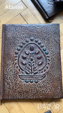 Лот кожени папки от соца, снимка 3 - Антикварни и старинни предмети - 54267280