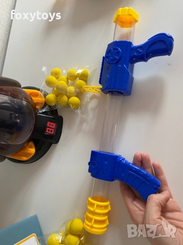 Мишена Пате и две пушки с топки, снимка 7 - Образователни игри - 53047075