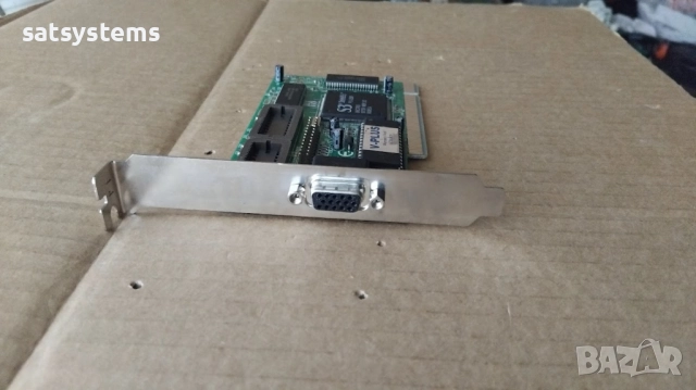 Видео карта S3 Trio64V+ V-PLUS 1MB PCI, снимка 2 - Видеокарти - 40461808