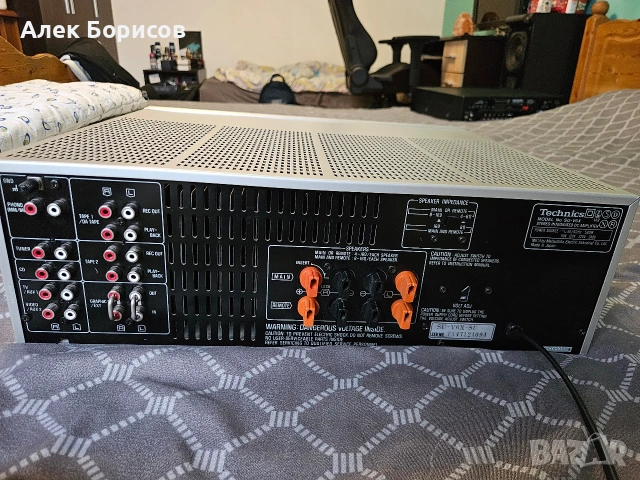 Стерео усилвател Technics SU-V6X, снимка 5 - Ресийвъри, усилватели, смесителни пултове - 53092521