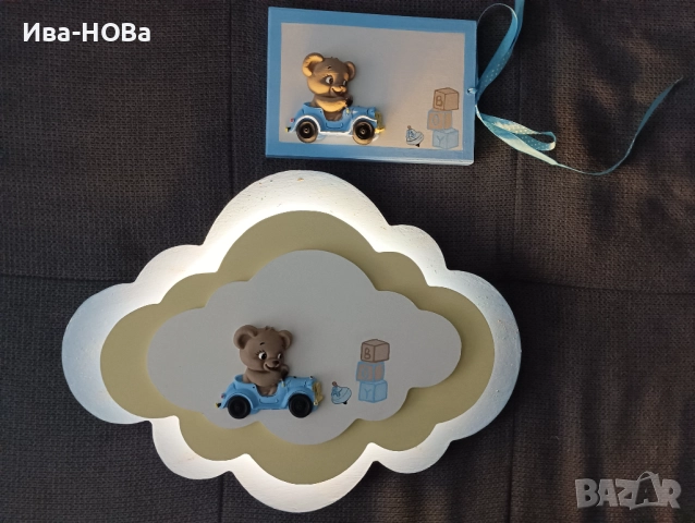 Ръчно изработени лампи и кутии за пари, снимка 3 - Детски нощни лампи - 52505264