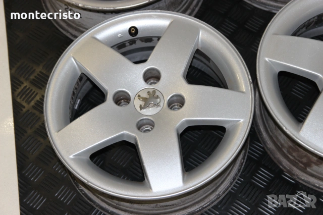 Алуминиеви джанти Peugeot 207 (2006-2014г.) 15 цола / 4x108 / 65.1 Пежо 207, снимка 5 - Гуми и джанти - 53932695