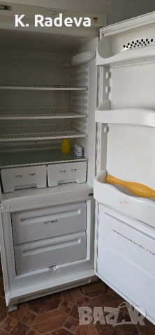 Хладилник с фризер Зануси, бял., снимка 5 - Хладилници - 52969627