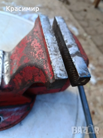 Немско стоманено менгеме - 18 кг. "SUPERIOR" отлично състояние , снимка 4 - Менгемета - 52919416