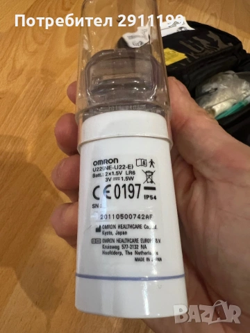 Мини респиратор Omron Micro A-I-R, снимка 3 - Медицинска апаратура - 54255580