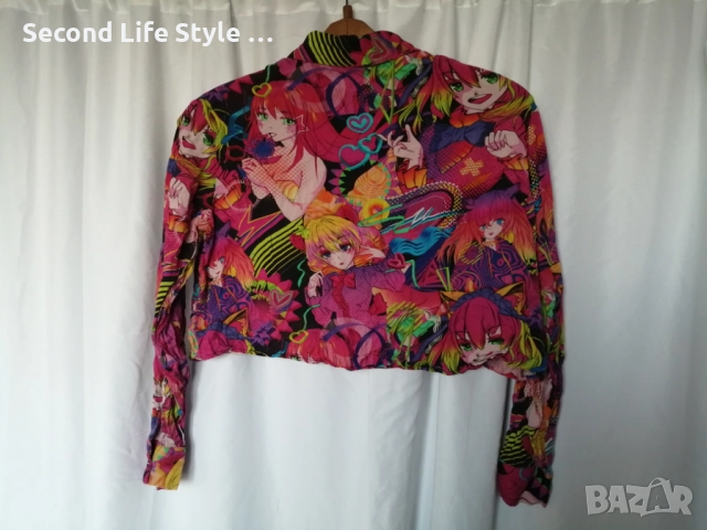 Дамска къса риза аниме манга момичета FB Sister р-р M, снимка 8 - Ризи - 52921615