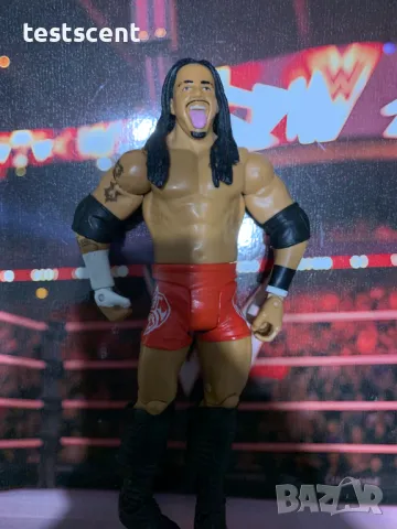 Екшън фигура WWE Jey Uso Джей Усо The Bloodline Battle Pack Mattel figure играчка, снимка 8 - Колекции - 48933406