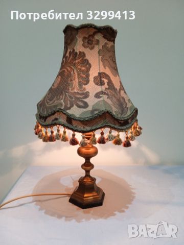 Антика нощна лампа , снимка 2 - Антикварни и старинни предмети - 45913536