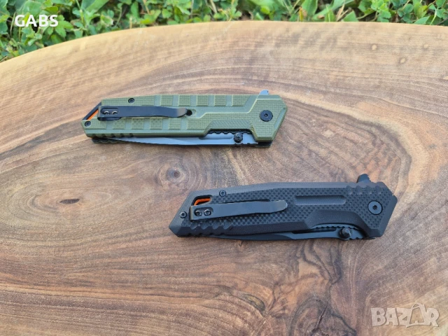 Сгъваем джобен нож ,два цвята, снимка 4 - Ножове - 50667414
