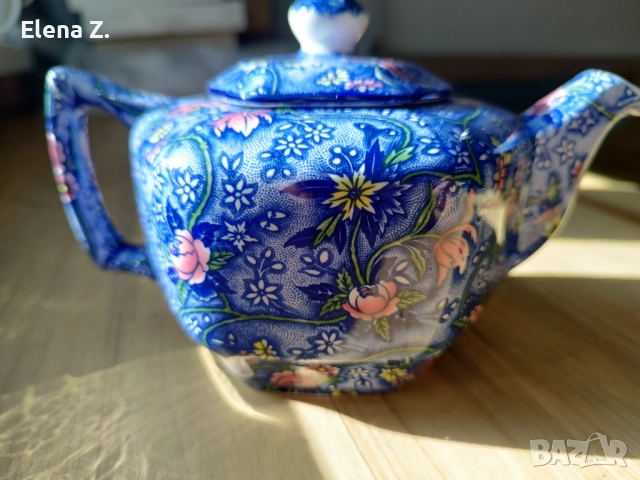 Винтидж чайник на Sadler Chintz Ringtons, снимка 5 - Други ценни предмети - 52411713