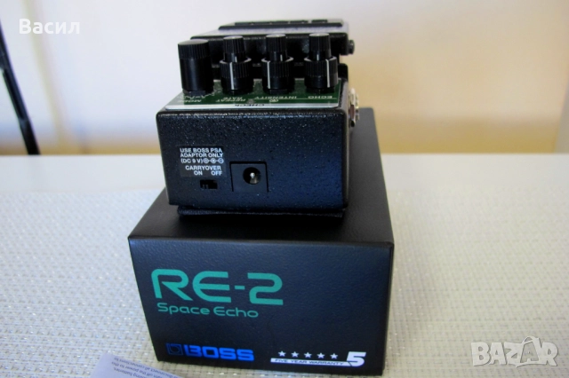 Boss Space Echo RE-2 - 32 bit китарен ефект в гаранция, снимка 5 - Китари - 52909356
