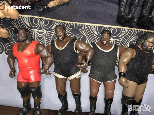 Vintage стари кеч фигурки WWE WWF TNA 1999-2004 Jakks Pacific TTL Ruthless Aggression TitanTronLive, снимка 14 - Фигурки - 53405491