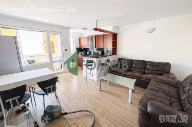 Напълно обзаведен двустаен апартамент под наем в Центъра на града