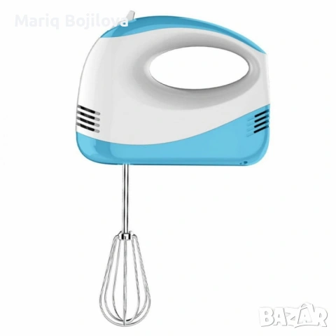 Миксер, 150W,бял/син,бял/червен,5 степени, снимка 4 - Миксери - 53701958