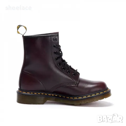 Dr. Martens 1460 Smooth Leather Lace Up Boots Dark Rose 41, снимка 3 - Дамски боти - 49259812