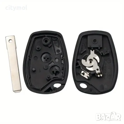 Кутийка за ключ Renault с 3 бутона за Renault/Dacia:Clio, Kangoo, Master, Modus, Trafic, Twingo-VA2 , снимка 4 - Аксесоари и консумативи - 49184216