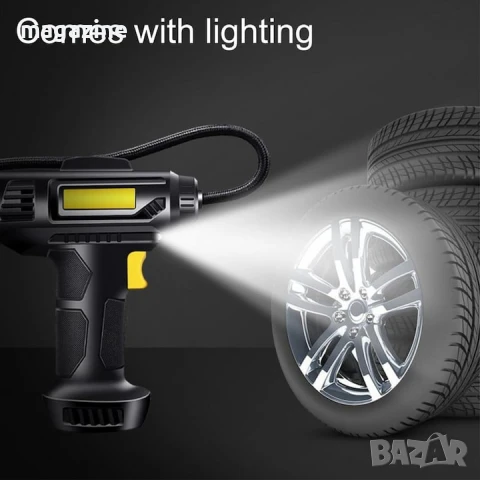 Дигитален компресор за кола,колело и др., снимка 3 - Аксесоари и консумативи - 51379262