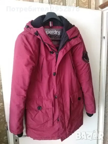 Мъжко яке Superdry Rescue Red, снимка 5 - Якета - 48890364