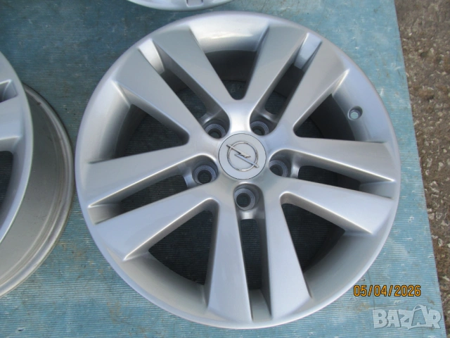 Алуминиеви джанти - 5 x 110 мм ,16 цола за ОПЕЛ ,SAAB, снимка 5 - Гуми и джанти - 54168482