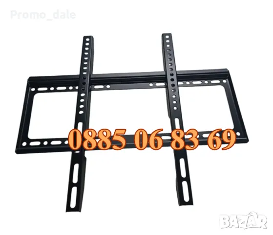 Универсална стойка за телевизор 26-63" инча, неподвижна стойка до 50 кг, снимка 5 - Стойки, 3D очила, аксесоари - 49396761