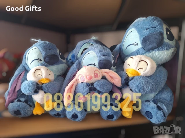 Плюшена играчка Стич и Приятели, Плюшен Стич, от 35 до 65см, снимка 2 - Плюшени играчки - 51064393