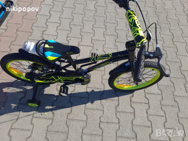 BYOX Велосипед 18" PIXY черен, снимка 4 - Велосипеди - 53772988