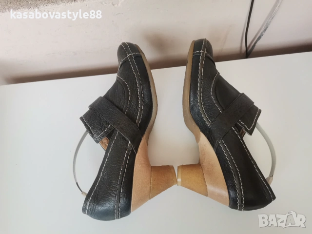 Елегантни Обувки Chocolate 38 Естествена кожа  н. , снимка 10 - Дамски обувки на ток - 53980752